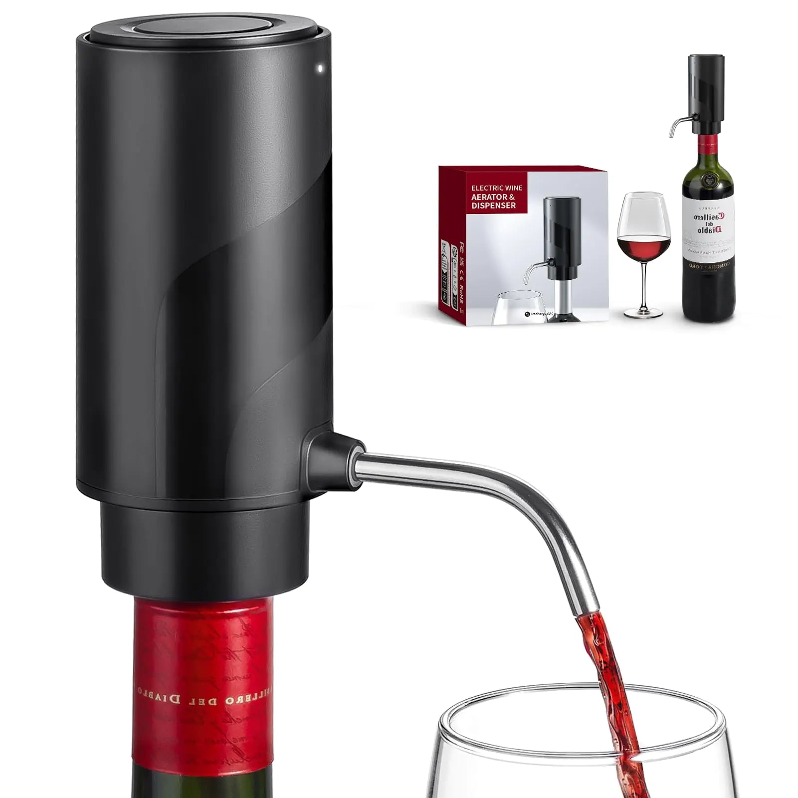 Electric Wine Aerator & Dispenser